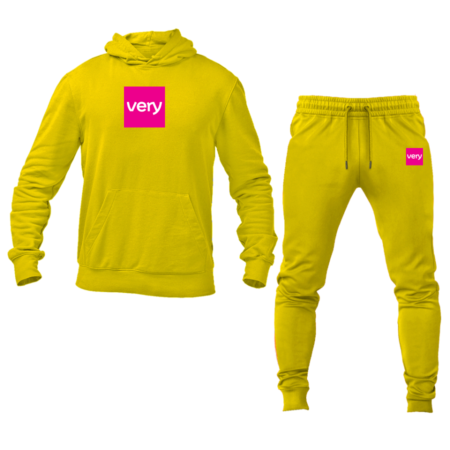Men's Very Logo Hoodie Joggers Set