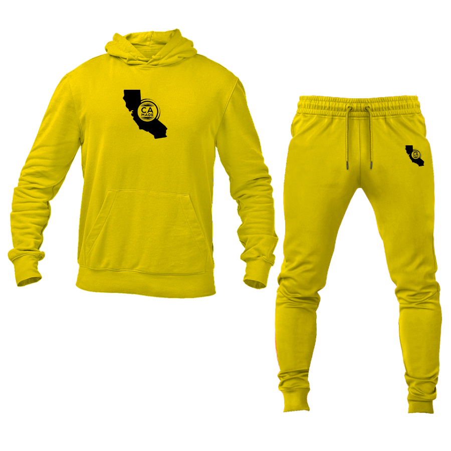 Men's California Made Logo Hoodie Joggers Set