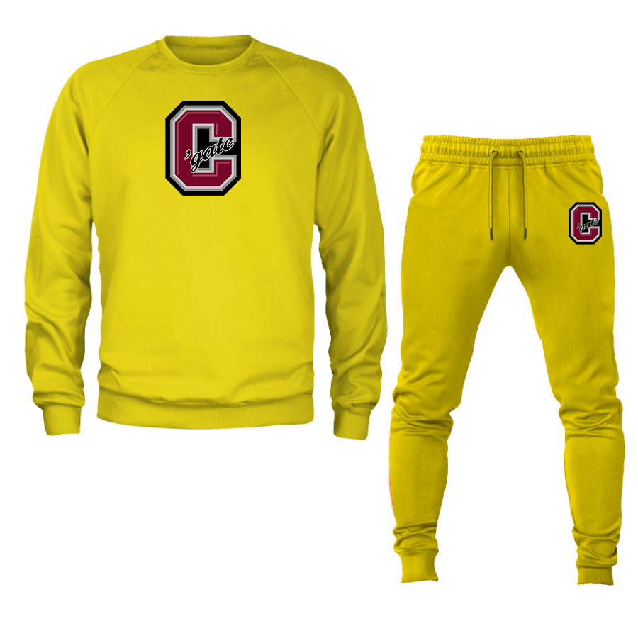 Men's Colgate Raiders Crewneck Sweatshirt Joggers Suit
