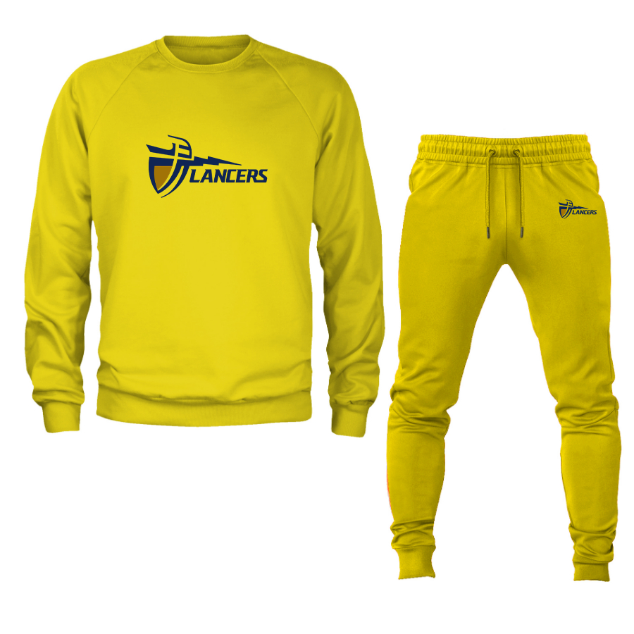 Men's California Baptist Lancers Crewneck Sweatshirt Joggers Suit