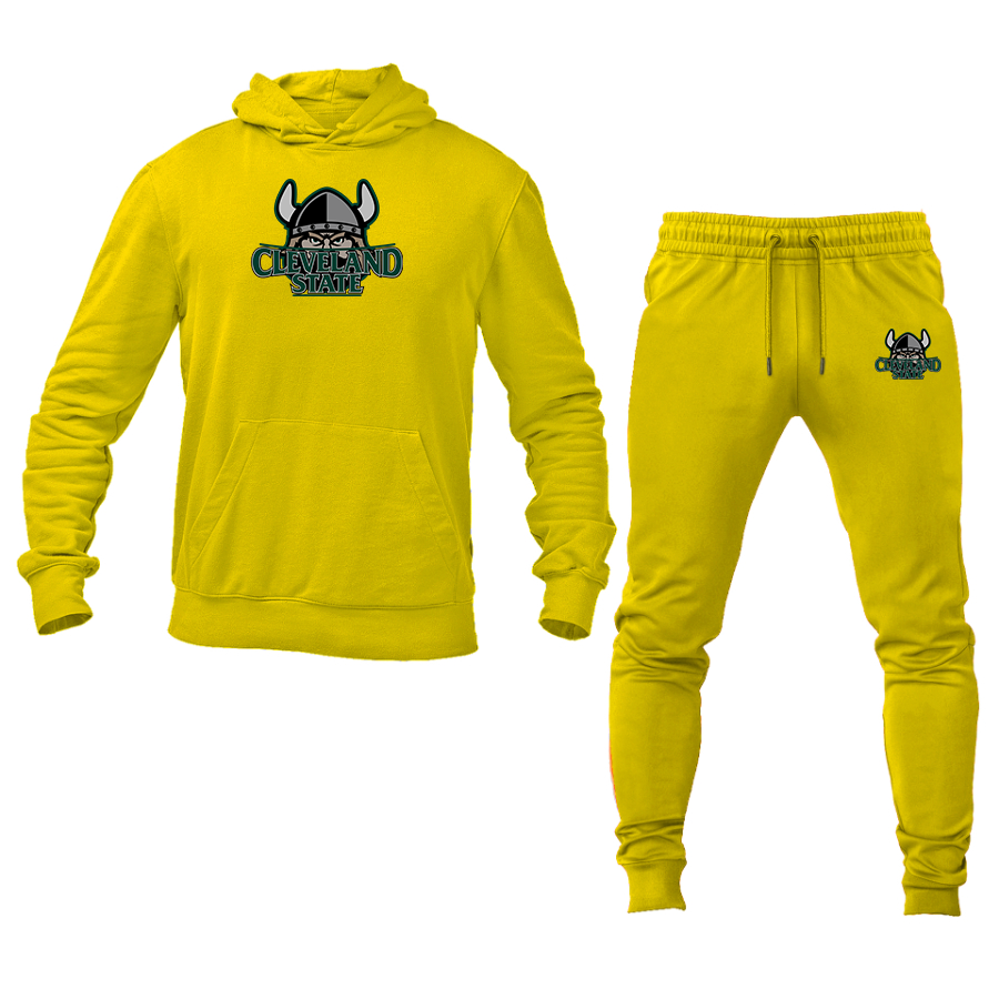 Men's Cleveland State Vikings Hoodie Joggers Set