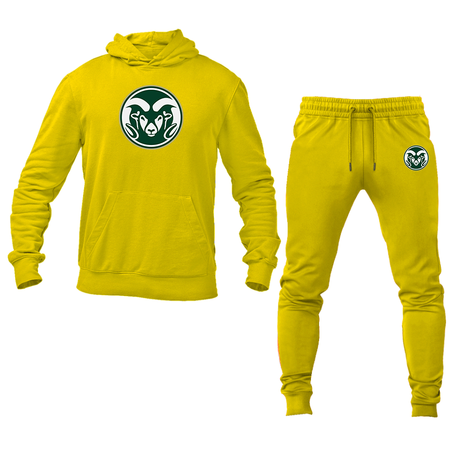 Men's Colorado State Rams Hoodie Joggers Set