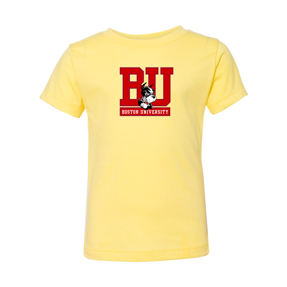 Boston University Terriers BELLA CANVAS Toddler Jersey Tee