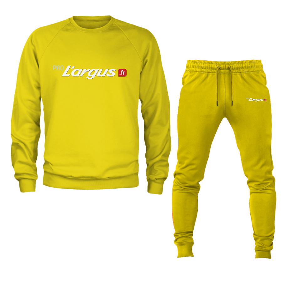 Men's Pro Largus Crewneck Sweatshirt Joggers Suit