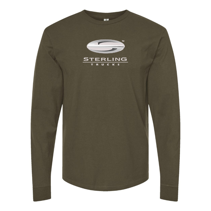 Men's Sterling Trucks Logo Cotton Long Sleeve T-Shirt