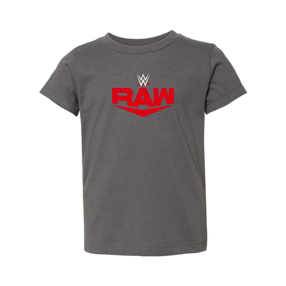 WWE Raw  BELLA  CANVAS Toddler Jersey Tee