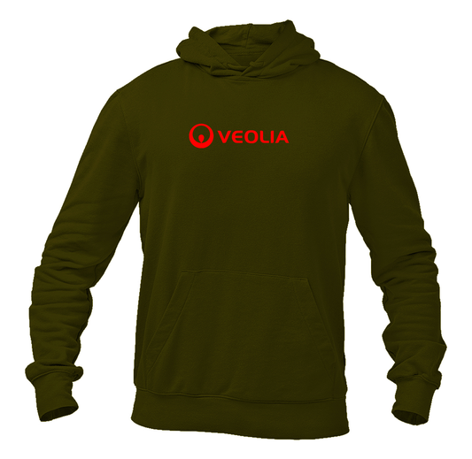 Men's Veolia Logo  Pullover Hoodie