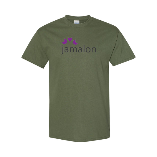 Men's Jamalon Logo Cotton T-Shirt