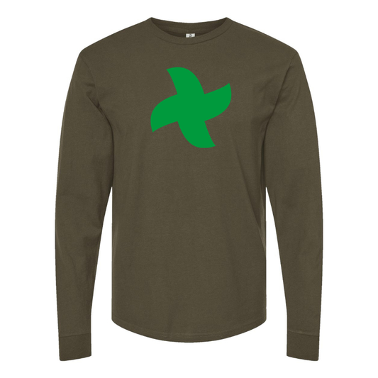 Men's Thermomix Screw Logo  Cotton Long Sleeve T-Shirt