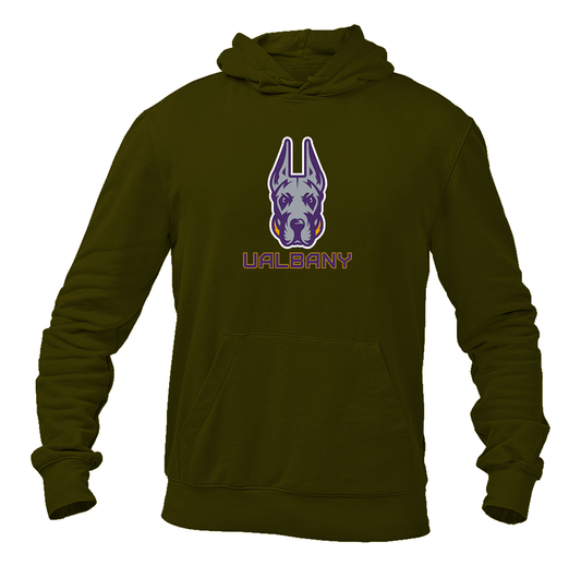 Men's Albany Great Danes Gildan  Heavy Blend Hooded Sweatshirt