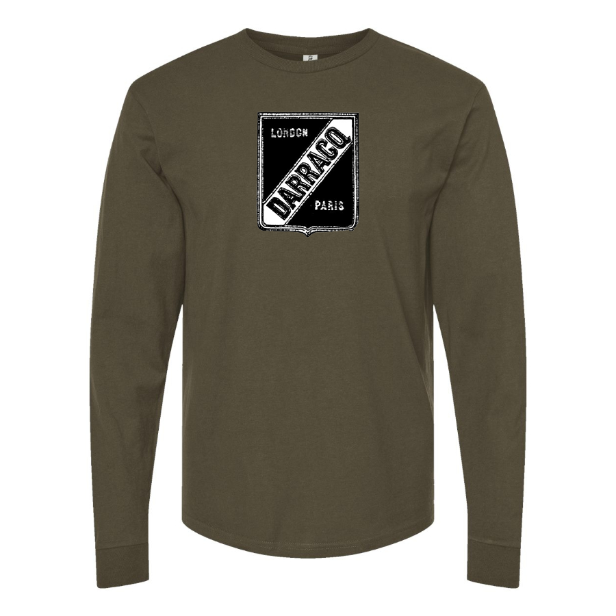 Men's Darracq Logo Cotton Long Sleeve T-Shirt