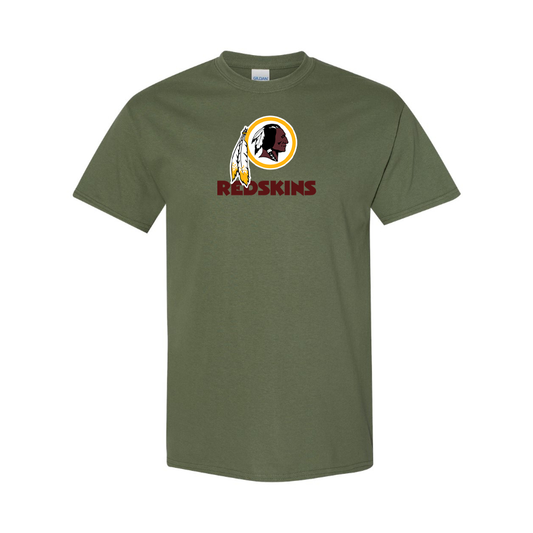 Men's Washington Redskins Logo   Cotton T-Shirt