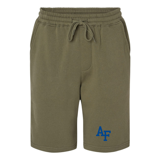 Men's Air Force Falcons  Independent Trading Co Midweight Fleece Shorts