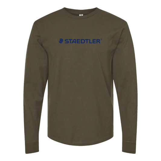Men's Staedtler Logo Cotton Long Sleeve T-Shirt