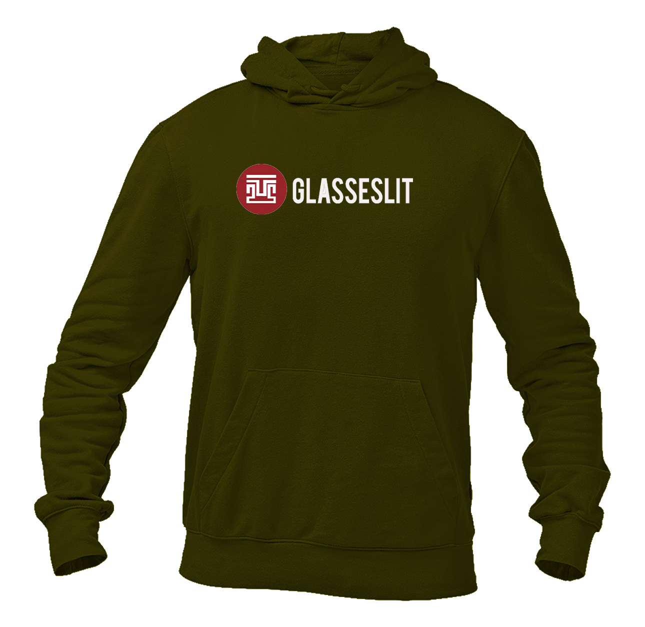 Men's Glasseslit Logo Pullover Hoodie