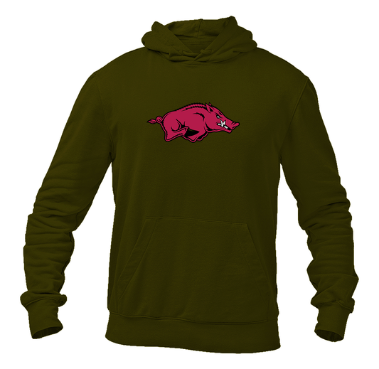Men's Arkansas Razorbacks Gildan  Heavy Blend Hooded Sweatshirt