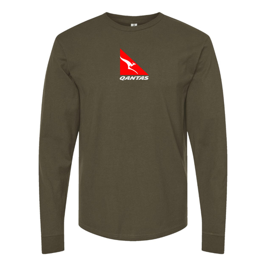 Men's  Qantas Cotton Long Sleeve T-Shirt