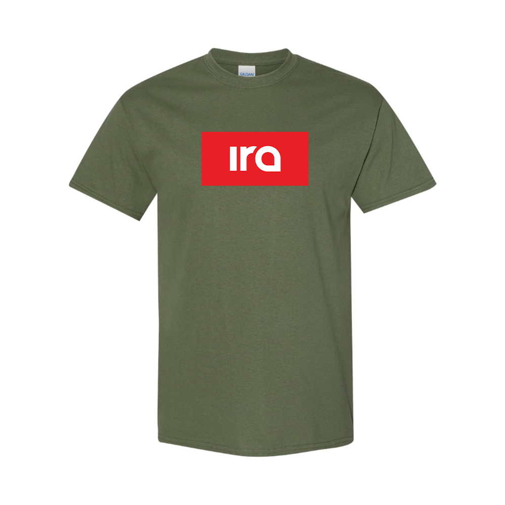 Men's IRA Logo Cotton T-Shirt