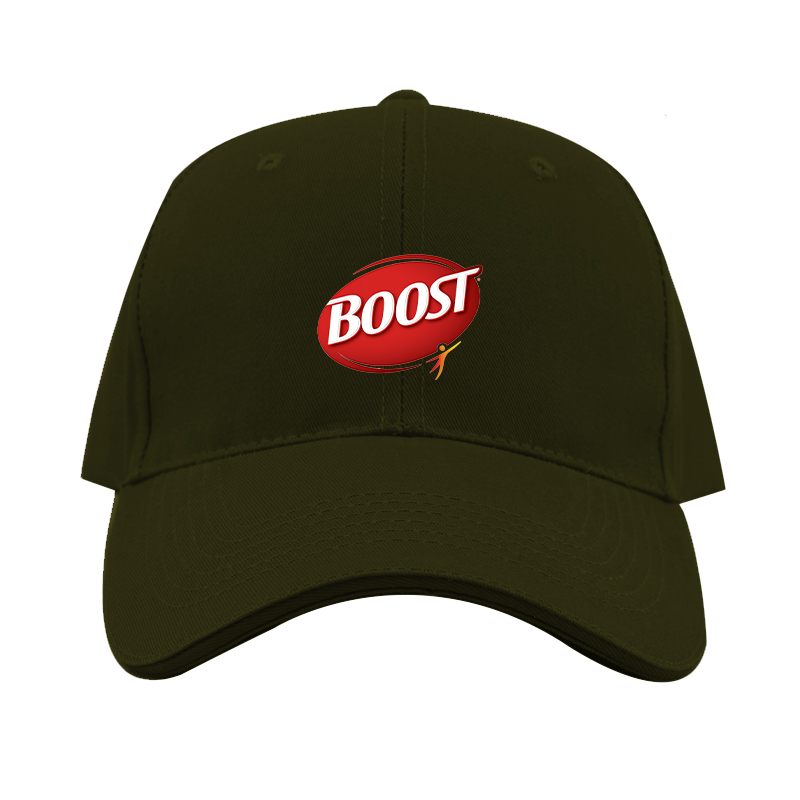 Boost Logo  Dad Baseball Cap Hat