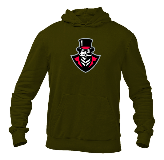 Men's Austin Peay Governors Heavy Blend Hooded Sweatshirt