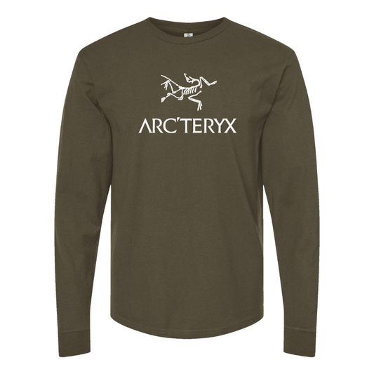 Men's Arcteryx Logo Cotton Long Sleeve T-Shirt