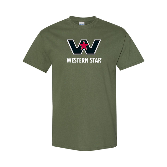 Men's Western Star Logo Cotton T-Shirt