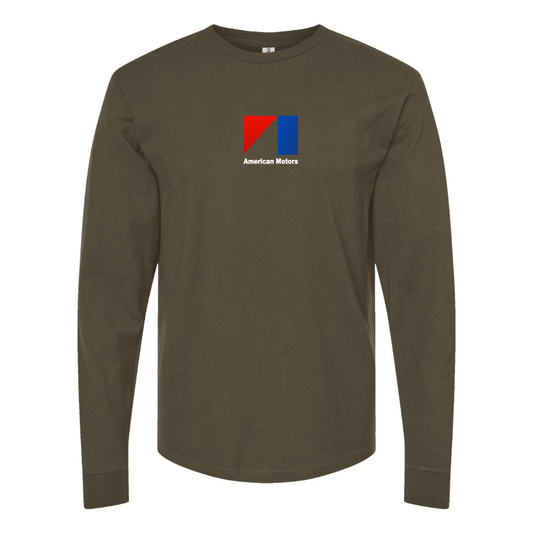Men's AMC  Logo Cotton Long Sleeve T-Shirt