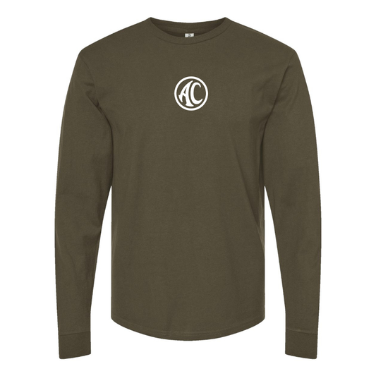 Men's AC Logo Cotton Long Sleeve T-Shirt