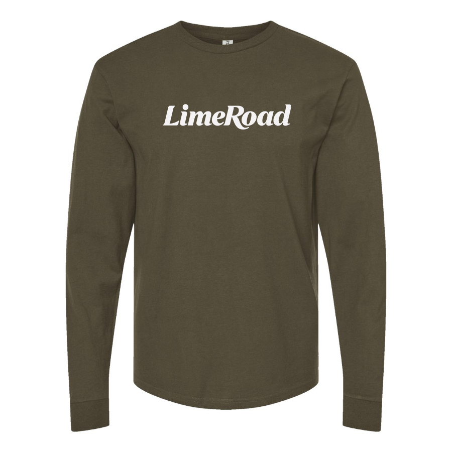 Men's Limeroad Logo Cotton Long Sleeve T-Shirt