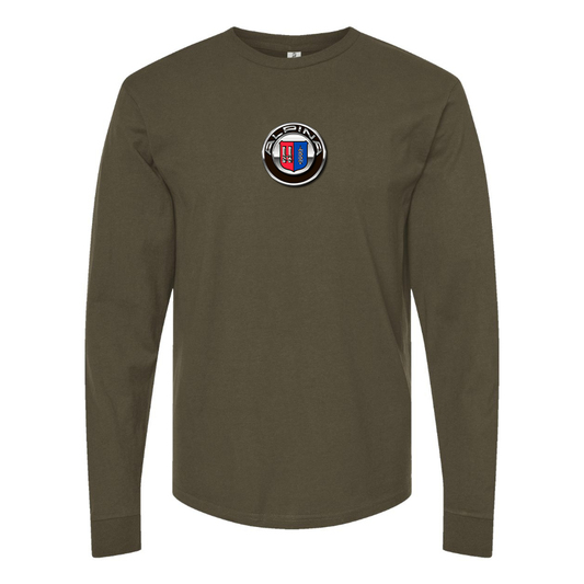 Men's Alpina Logo Cotton Long Sleeve T-Shirt