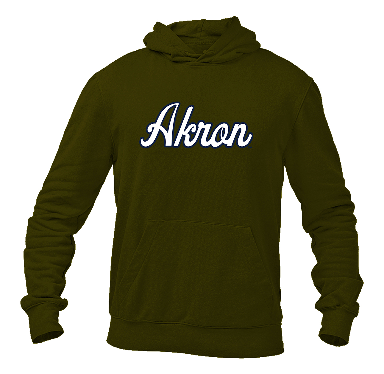Men's Akron Zips  Gildan  Heavy Blend Hooded Sweatshirt