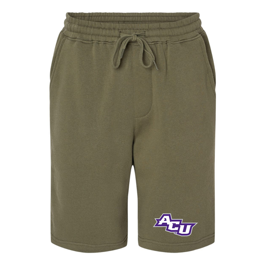 Men's Abilene Christian Wildcats   Independent Trading Co Midweight Fleece Shorts