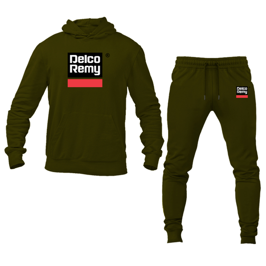 Men's Delco Remy Logo Hoodie Joggers Set