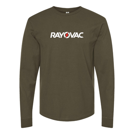 Men's  Rayovac   Logo  Cotton Long Sleeve T-Shirt