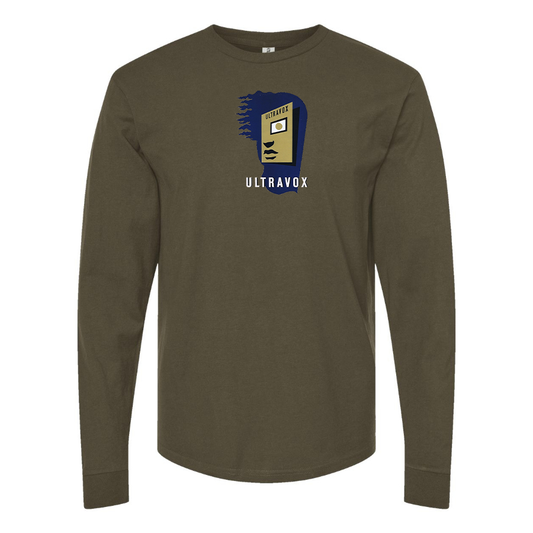 Men's Ultravox Logo  Cotton Long Sleeve T-Shirt