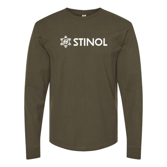 Men's  Stinol Logo Cotton Long Sleeve T-Shirt