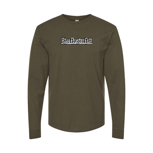 Men's  Blue Öyster Cult  Cotton Long Sleeve T-Shirt
