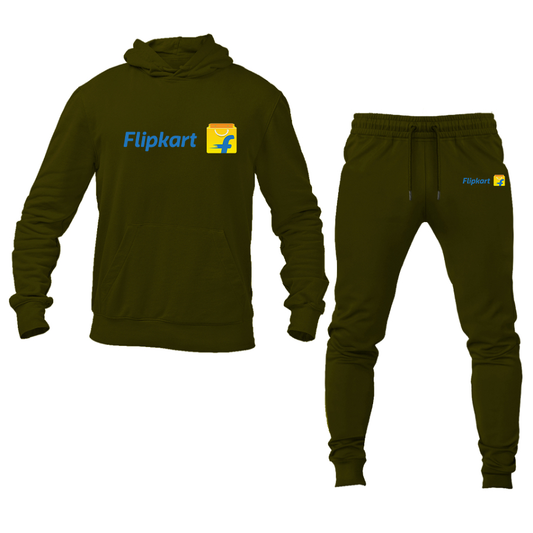 Men's  Flipkart Hoodie Joggers Set