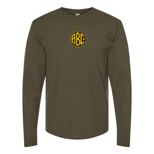 Men's ABC Motors Logo Cotton Long Sleeve T-Shirt