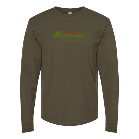 Men's  Romano_s Macaroni Grill   Logo Cotton Long Sleeve T-Shirt