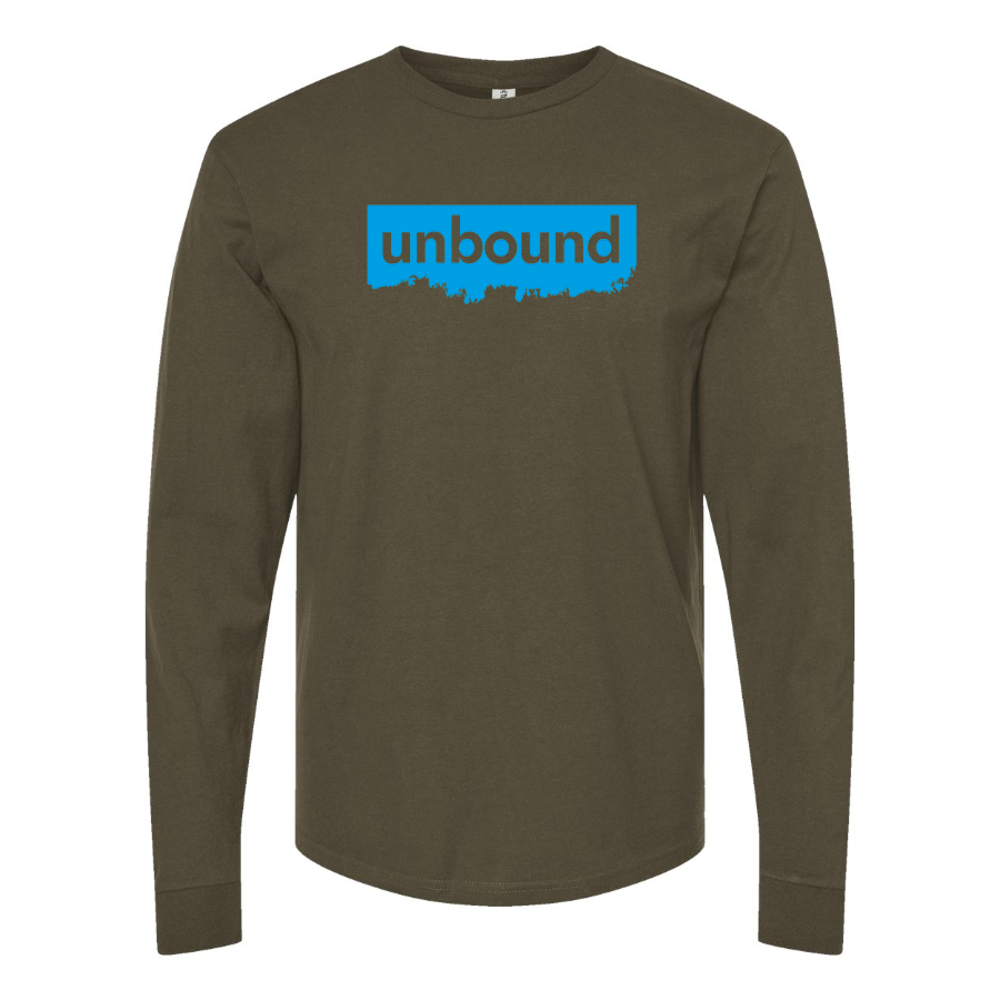Men's Unbound Live Logo  Cotton Long Sleeve T-Shirt