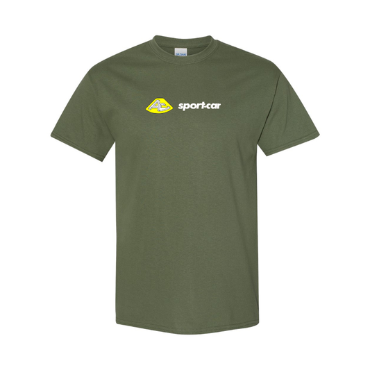 Men's AC Sport Car Logo Cotton T-Shirt