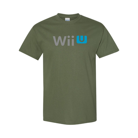 Men's Wii-U Logo Cotton T-Shirt