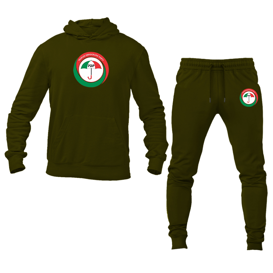 Men's   PDP   Logo  Hoodie Joggers Set