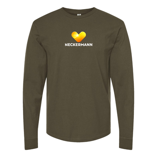 Men's  Neckermann Logo  Cotton Long Sleeve T-Shirt