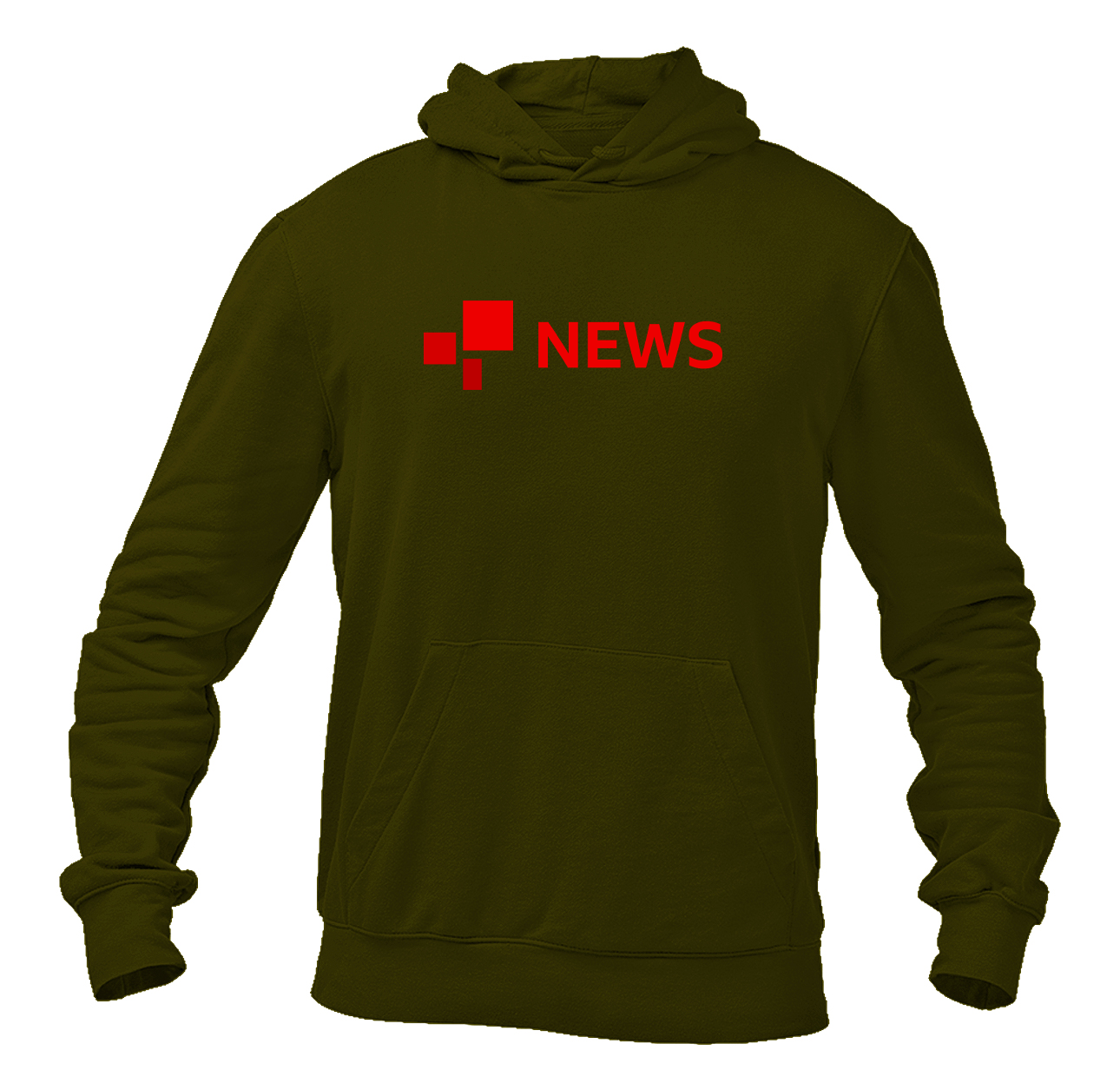 Men's  BBC News Softstyle Midweight Hooded Sweatshirt