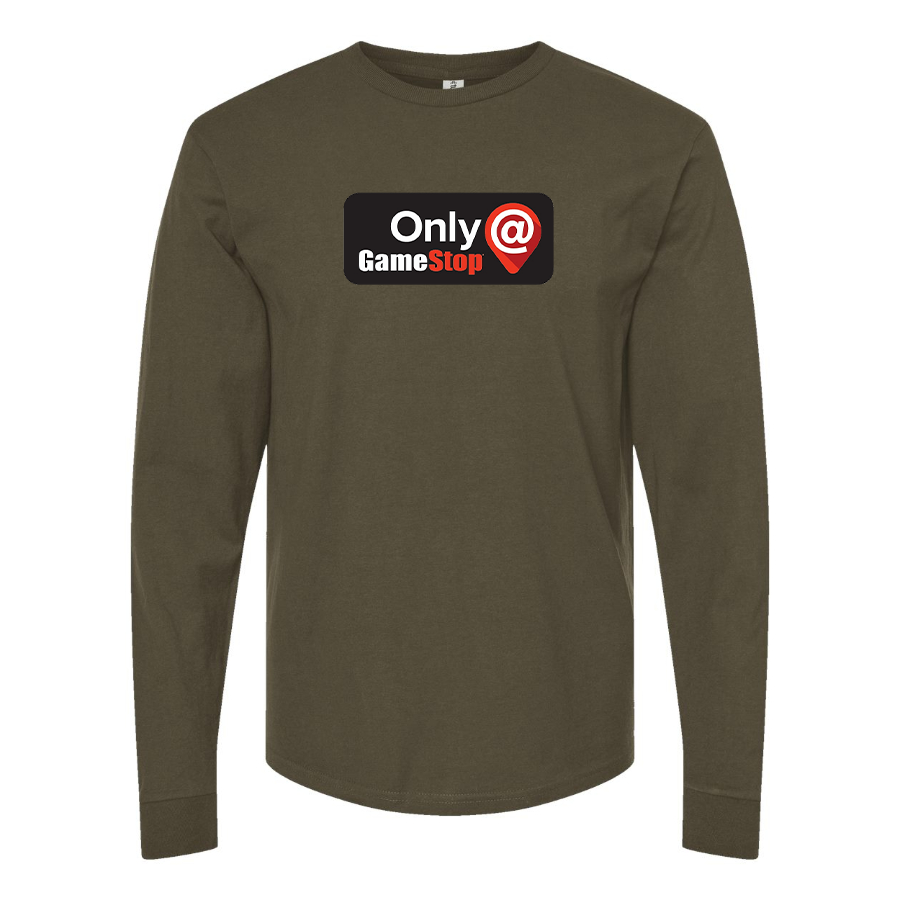 Men's  Only at GameStop Banner  Cotton Long Sleeve T-Shirt