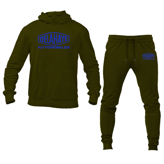 Men's Delahaye Logo Hoodie Joggers Set