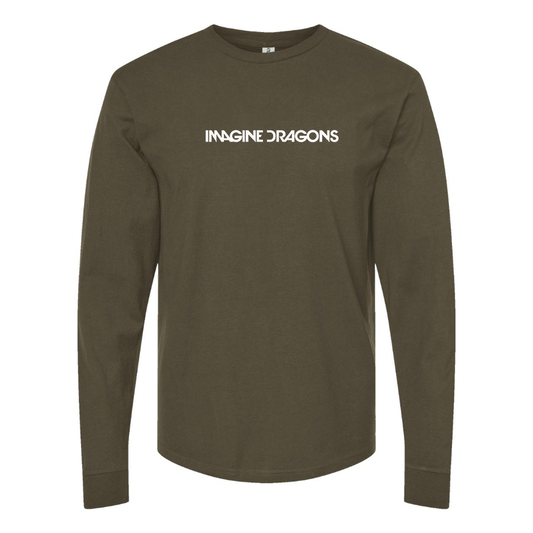 Men's Imagine Dragons Logo Cotton Long Sleeve T-Shirt