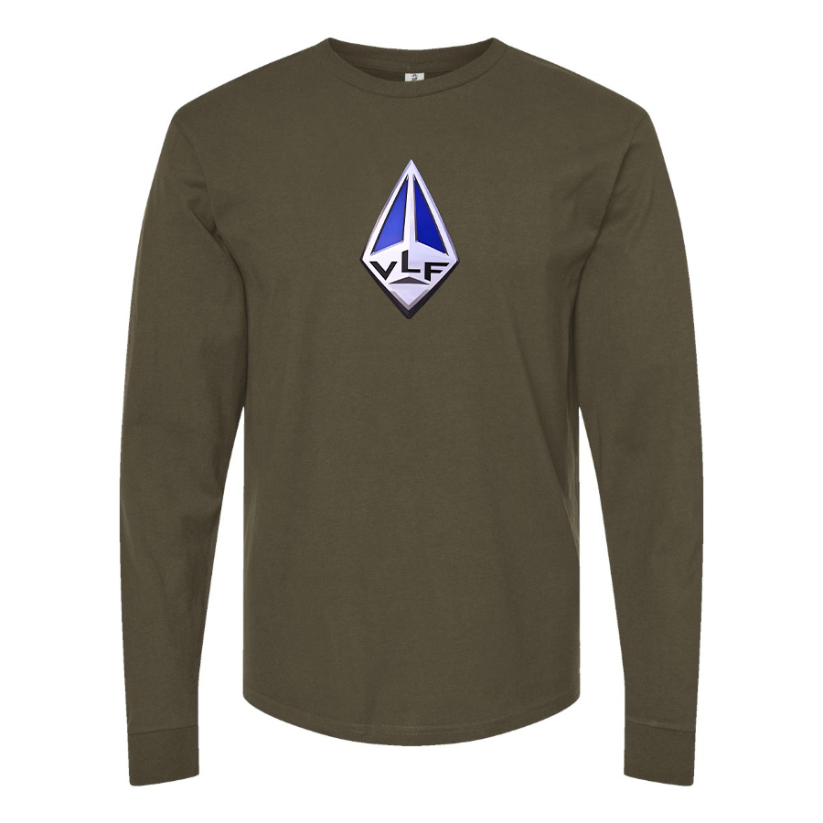 Men's VLF Logo  Cotton Long Sleeve T-Shirt